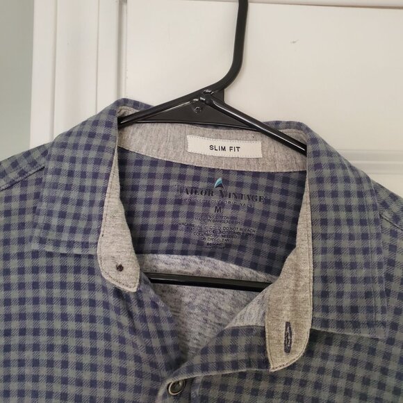 Tailor Vintage Gingham Long-sleeve button-down - Picture 2 of 5